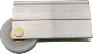 Prime-Line N 6599 Spiegeltürrollenmontage, 1-1/2 Zoll, Kunststoffrad, Kugel - Bild 1 von 1