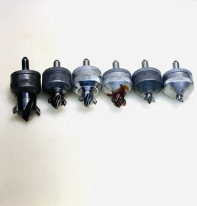 6 T-DRILL 5/8 - 2” Bits T-60 T-55 T-50 T-35 Copper Pipe T Form Forming Collaring - Picture 1 of 7