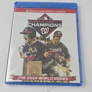 2019 World Series Champions NEW SEALED Blu-Ray Washington Nat *BUY 2 GET 3 FREE* - Imagen 1 de 2