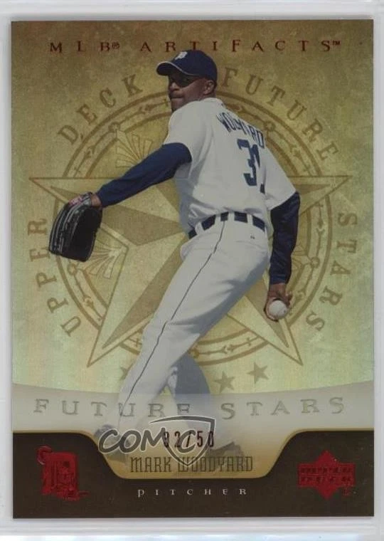 2005 Upper Deck Artifacts Future Stars Red /50 Mark Woodyard #246 - Image 1 of 2