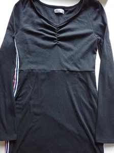 Girls Epic Threads Dress Size XL Long Sleeve Black with Stripes Casual - Picture 1 of 17
