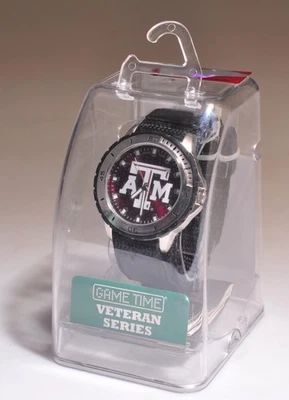 Texas A&M Aggies Game Time 手表全新-未开封密封 — 第 1/4 张图片