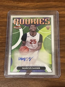 2023-24 Topps Finest Marcus Sasser RC #RFA-MS Auto Detroit Pistons - Imagen 1 de 2