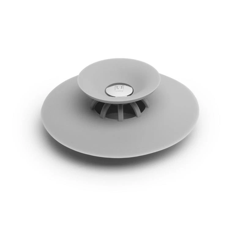  Umbra Flex Drain Stop Hair Catcher Gray - Image 1 of 4