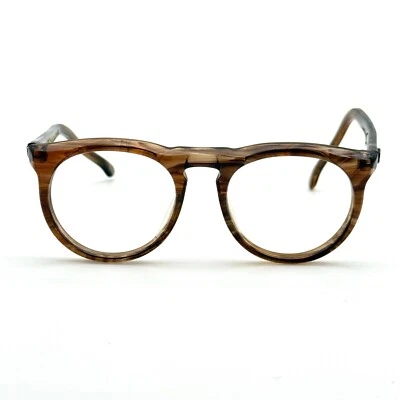 Monturas de gafas marrones transparentes "SLAB" vintage años 80 PIEDRA para niños Foto 1 de 4