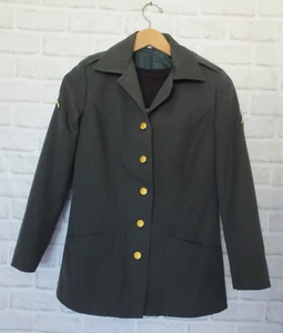 Authentic Vintage 1970's USA Amy Jacket Rare Petite Size Small/Army Green Privat - Bild 1 von 2