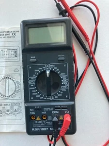 High performance RSR 1007 Digital Capacitance & Inductor Multimeter, with manual - Picture 1 of 3