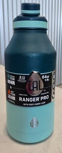 TAL Stainless Steel Ranger Water Bottle | Ombre Teal | 64oz - Picture 1 of 5