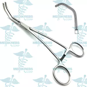 Morsetto di occlusione tangenziale DeBakey Satinsky Atrauma 22 cm - 8 1/2"" grado OR - Foto 1 di 2
