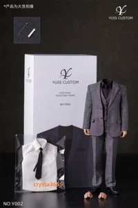 YUIS CUSTOM Ben Affleck Batman Clothes Set with Body Figure Accessory 1/6 Suit - Bild 1 von 8