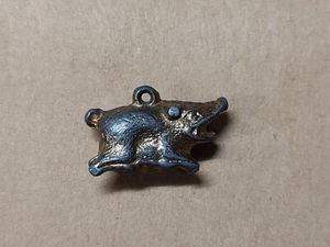 Antique Circa 1884 James Blaine Metal Pig President Political campaign Cleveland - Picture 1 of 9