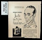 1947 Norman Rockwell Aqua Velva After-Shave Club Man Vintage Print Ad 29477