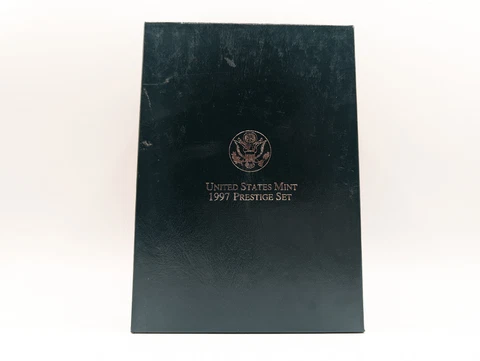 1997 United States Mint Prestige Proof Set w/ Original Box & COA Cover