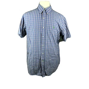Camisa Polo Ralph Lauren a Cuadros Abotonada Para Hombre Grande Verde Poni Cuadros - Imagen 1 de 9