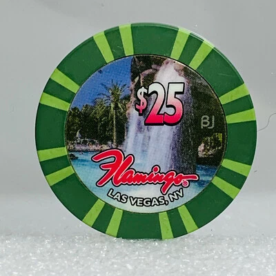 Ficha de casino Flamingo Las Vegas NV 25$ 14554 Foto 1 de 2