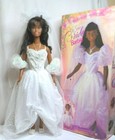 Barbie My Size Bride African American 3' Doll 1994 Vintage Wedding w/Box Black