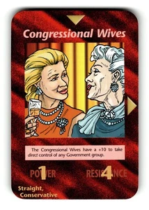 Congressional Wives card Unlimited INWO Illuminati New World Order - Picture 1 of 4