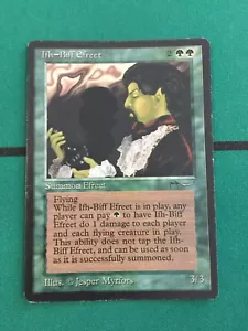 MTG Magic the Gathering - Ifh-Biff Efreet MP Arabian Nights *Reserved List* - Picture 1 of 1