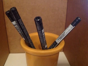 Avon Glimmersticks Eye Liner Blackest Black LOT 4 Pcs. True Color Set New Order - Picture 1 of 12