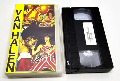 Van Halen Live 1982 Homemade Fan VHS Baltimore, MD Pro Shot - Image 1 of 4