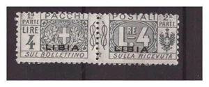 LIBIA 1915 - PACCHI POSTALI - 4 LIRE NUOVO ** - Imagen 1 de 1