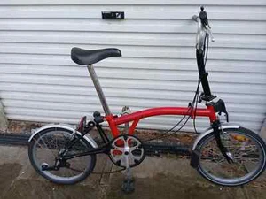 Brompton C Line M3L (3 Speed) Equivalent folding bicycle Black - Picture 1 of 1