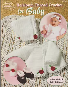 HEIRLOOM THREAD CROCHET FOR BABY by Ann Kirtley & Kelly Robinson - Imagen 1 de 2