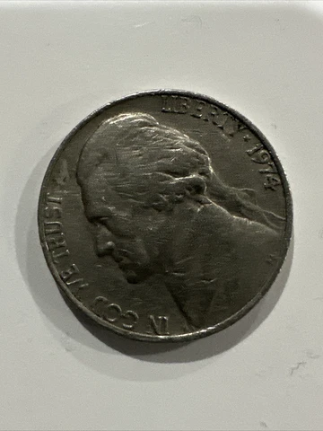 1974 jefferson nickel no mint mark and errors Cover
