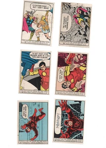 Lote de 20 tarjetas coleccionables Marvel 1966 - Imagen 1 de 8