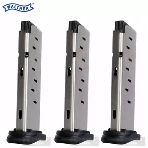 THREE WALTHER PK380 .380 ACP 8-Round Steel Magazines 505600 FAST SHIP - Picture 1 of 3