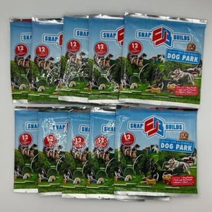 SNAP BUILDS DOG PARK PACK LOT OF 10 NEW SEALED 12 To Collect! - Picture 1 of 2