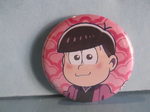 Unknown Unique Anime Buttons..Metal 2"in Cartoon Boy with Big Eyes - Picture 1 of 5