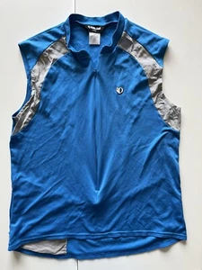 Pearl Izumi Sleeveless Cycling Shirt - Large - Blue/Grey - Picture 1 of 8