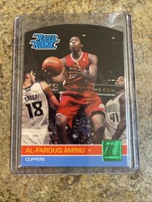 2010-11 Panini Donruss Rated Rookie Emerald Die-Cut Al-Farouq Aminu 235 Clippers