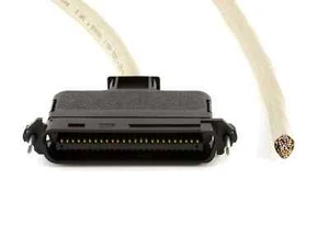 Telco Rj21 Cat3 cat 3 180 degree 25 pair Male to Open end Cable Various LOT - Picture 1 of 1
