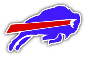 Calcomanía de parachoques de auto de fútbol americano Buffalo Bills NFL - 3"", 5"", 6"" u 8"" - Imagen 1 de 1