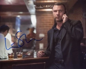 LIEV SCHREIBER RAY DONOVAN 8X10 AUTHENTIC IN PERSON SIGNED AUTOGRAPH REPRINT - Picture 1 of 1