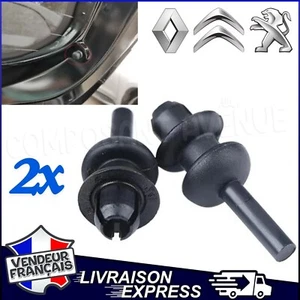 2 CLIPS DE FIXATION NOIR PLAGE ARRIÈRE DU COFFRE OPEL CORSA F E (2167) - Foto 1 di 1