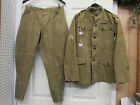 Ww1 Us Uniform Tunic Trousers 37Th Division Corporal Dog Tags Collar Discs Namd