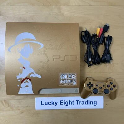 Consola PS3 One Piece GOLD EDITION 320GB Accesorios Completos Sony [CC] Foto 1 de 4