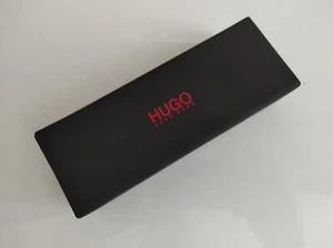 HUGO by Hugo Boss Black Foldable Glasses Case Hard Shell - Picture 1 of 2