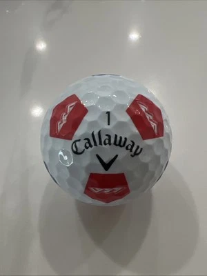 Sobremesa macia cromada Callaway Mountain rara Truvis (azul e vermelho) - Imagem 1 de 2