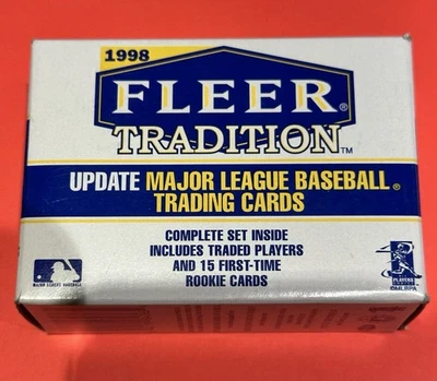 1998 Fleer Tradition Baseball Update Factory Sealed 100 Card Set  - Image 1 of 4