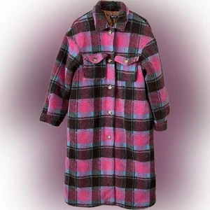 Nasty Gal Teddy jacket. New tags. Size 4 Quilt Checkered pattern - Picture 1 of 5