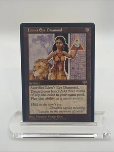 Lion’s Eye Diamond Mirage 1996 Excellent Mtg Magic The Gathering Organ-Kean - Picture 1 of 5