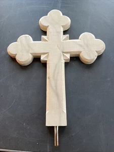 Andreaskirche Holz hängend Altarkreuz scheiße - Bild 1 von 4