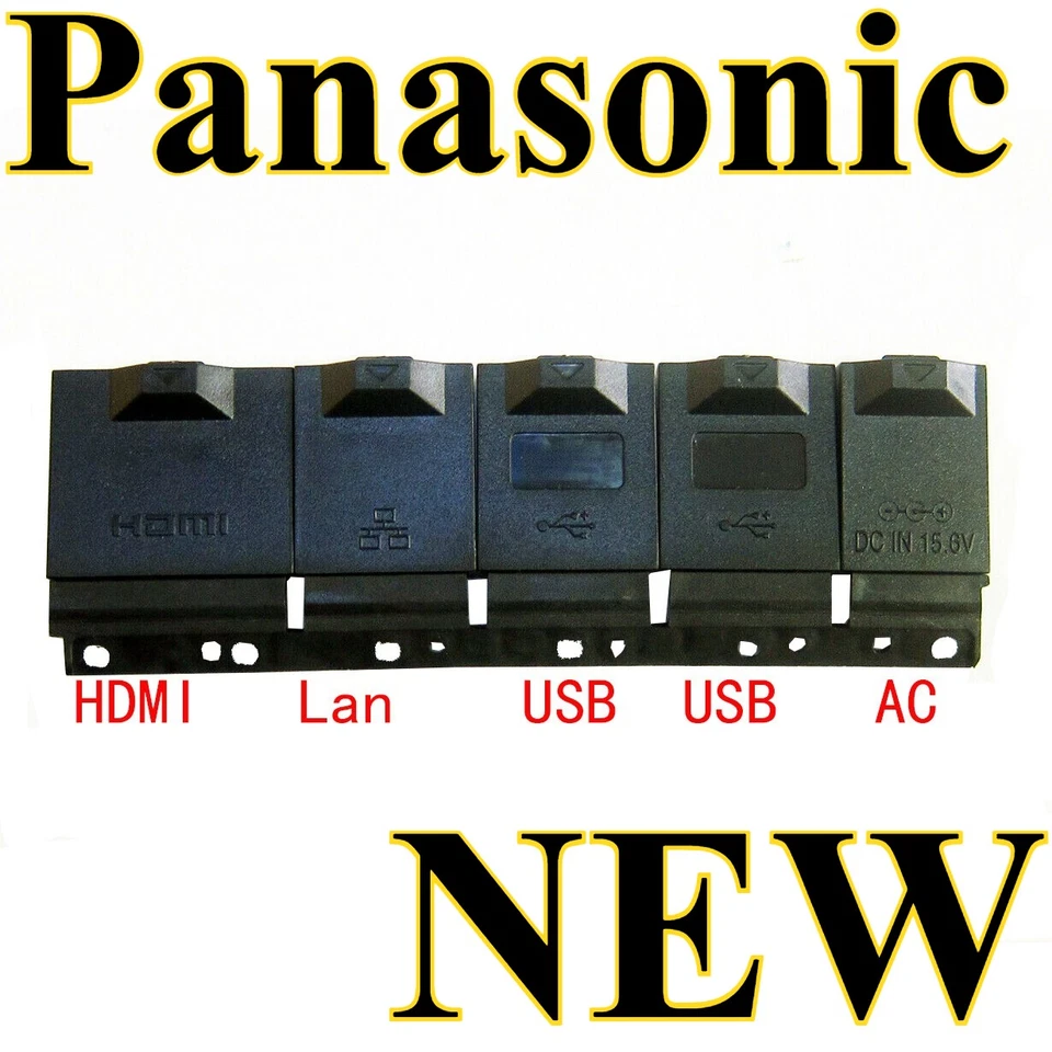 Nuevo para Panasonic Toughbook CF-31/CF31 Se adapta a puertos AC USB HDMI LAN/Ethernet Foto 1 de 3