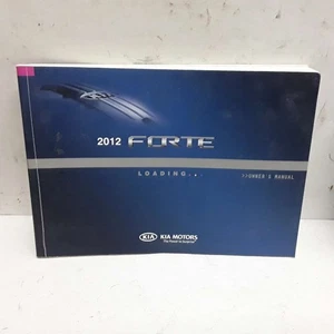 2012 Kia Forte Owner's Manual Original - Picture 1 of 1