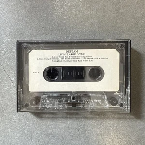 RARE Def Jam Living Large 1991 Promo Cassette HTF - Picture 1 of 4
