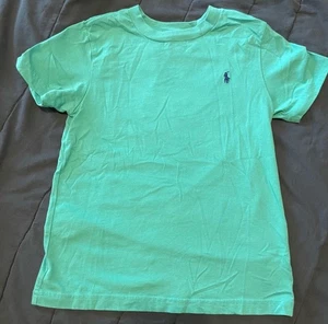 Polo Ralph Lauren Kids Crew Neck T-Shirt Green - Picture 1 of 5